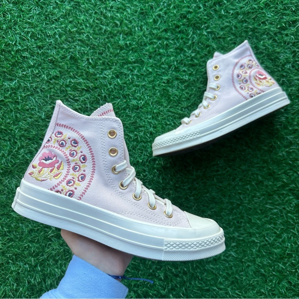 🎁Converse Chuck 70 Hi Blush Hush / Royal Flush - Picture 2 of 10